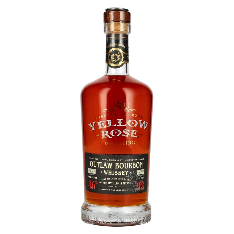 Yellow Rose OUTLAW BOURBON Whiskey 46% Vol. 0,7l