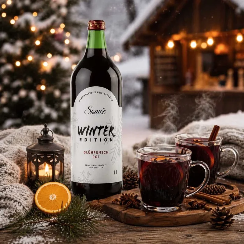 Somée Winter Edition - Glühpunsch alkoholfrei - fruchtig-würziger Wintergenuss
