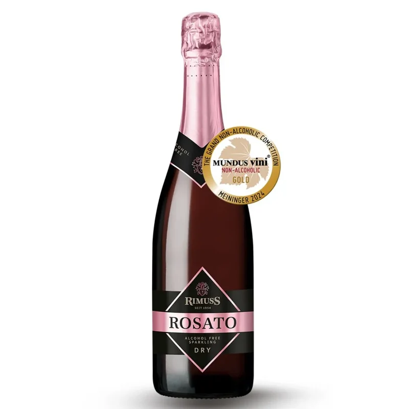 Rimuss - Rosato Sparkling Dry ohne Alkohol