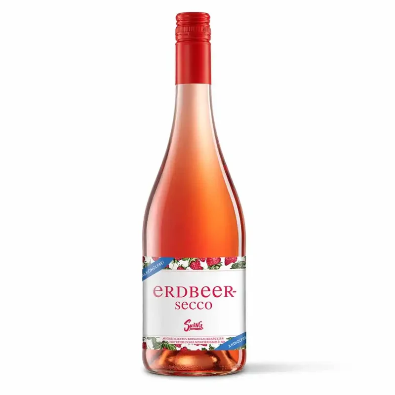 Drathen - Erdbeer Secco alkoholfrei - alkoholfreier Secco