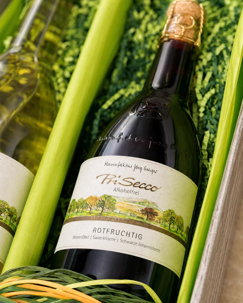 PriSecco-Präsent — Weißduftig & Rotfruchtig der Manufaktur Jörg Geiger