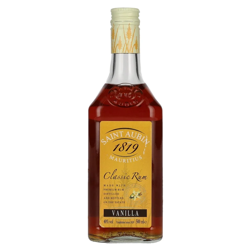 Saint Aubin VANILLA Classic Rum 40% Vol. 0,5l