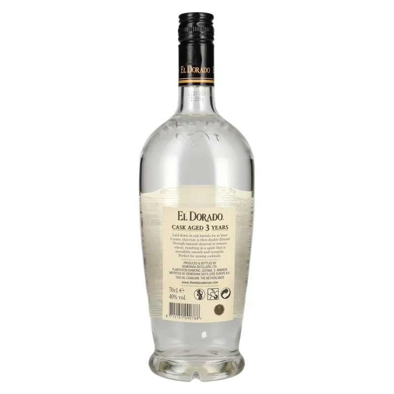 El Dorado 3 Years Old Cask Aged Demerara Rum 40% Vol. 0,7l