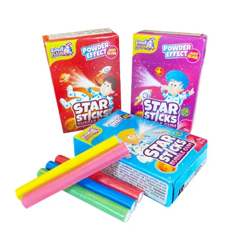 Sweet Flash Star Sticks 18 Stück im Karton