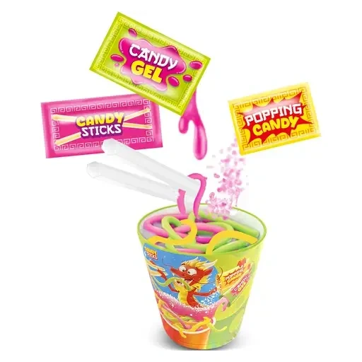 Sweet Flash Gummy Noodle Cup 12 Stück im Karton