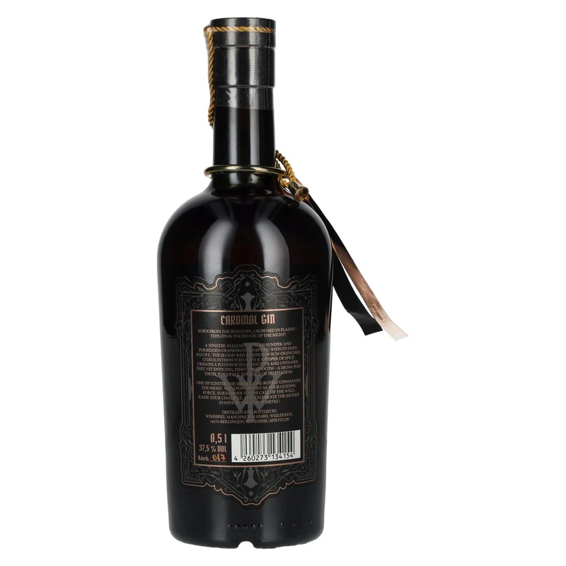 Windspiel PW Powerwolf Cardinal Gin Forbidden Grapefruit 2025 37,5% Vol. 0,5l