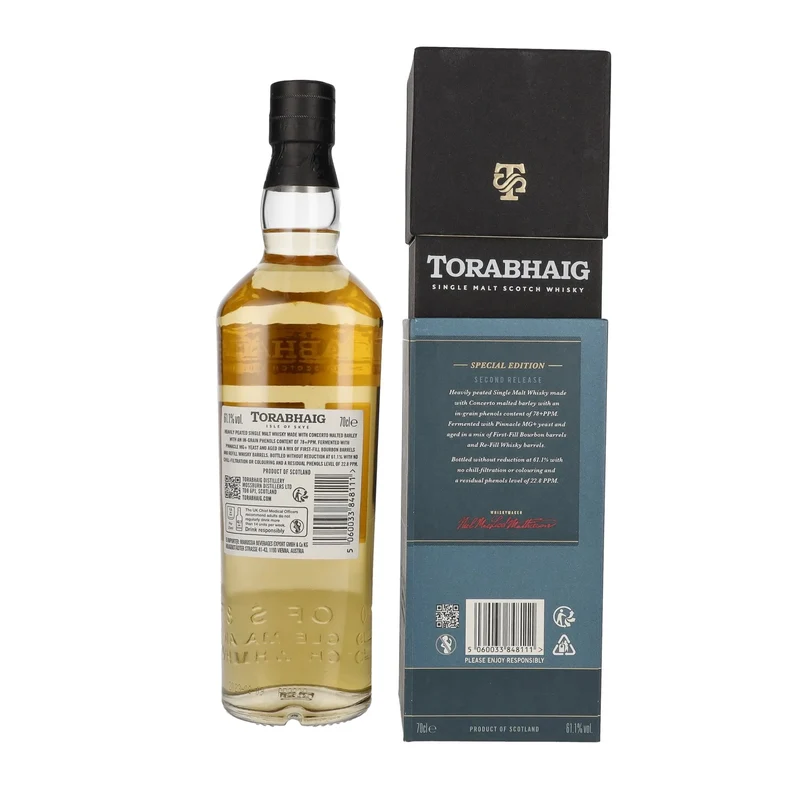 Torabhaig ALLT GLEANN The Legacy Series BATCH STRENGTH Single Malt 61,1% Vol. 0,7l in Geschenkbox