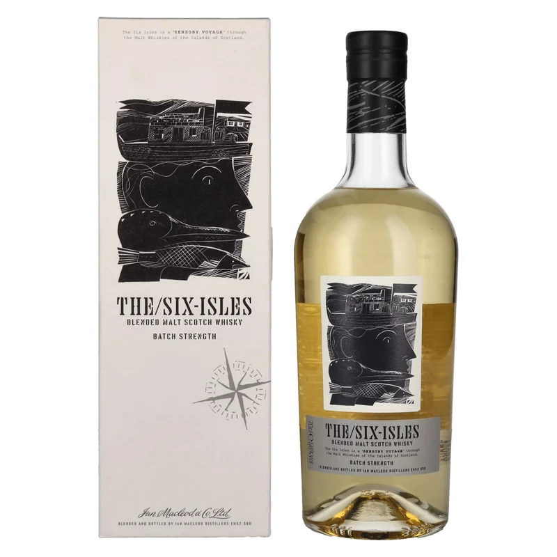 The Six Isles Blended Malt Scotch Whisky BATCH STRENGTH 58% Vol. 0,7l in Geschenkbox
