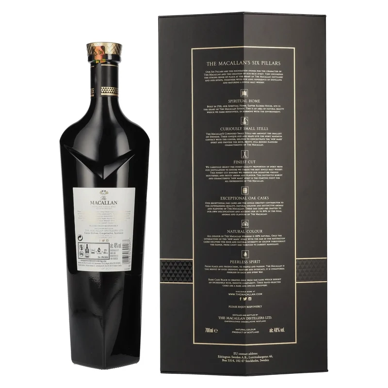 The Macallan Rare Cask Black 48% Vol. 0,7l in Geschenkbox