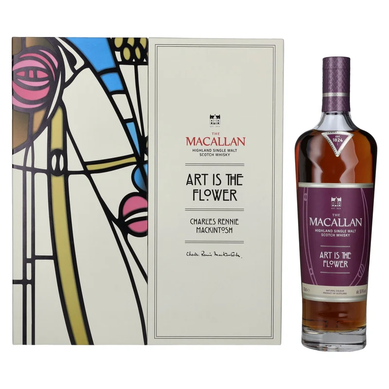 The Macallan ART IS THE FLOWER Highland Single Malt 50,4% Vol. 0,7l in Geschenkbox