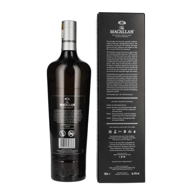 The Macallan AERA Highland Single Malt 40% Vol. 0,7l in Geschenkbox