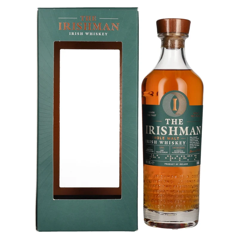 The Irishman SINGLE MALT Irish Whiskey 40% Vol. 0,7l in Geschenkbox