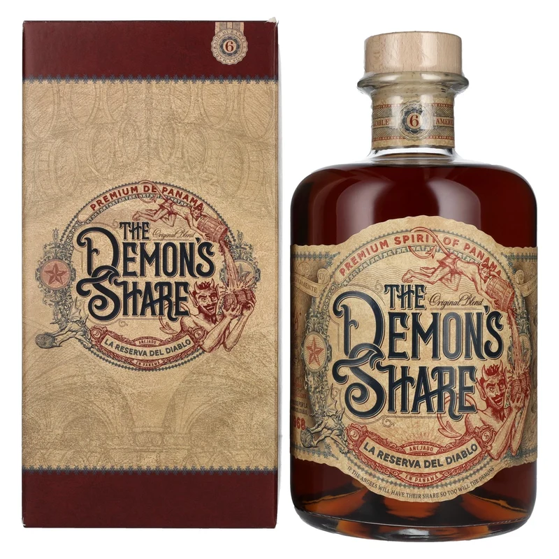 The Demon's Share 6 Years Old Spirit Drink 40% Vol. 3l in Geschenkbox