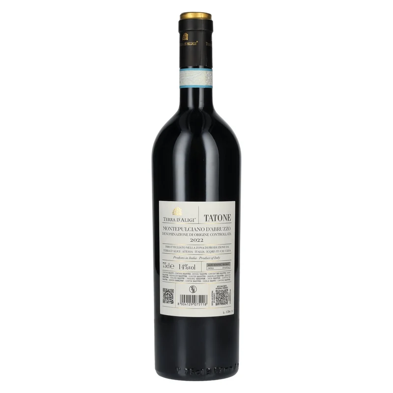 Terra d'Aligi Tatone Montepulciano d'Abruzzo DOC 2022 14% Vol. 0,75l