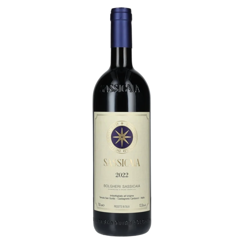 Tenuta San Guido Bolgheri Sassicaia DOC 2022 13,5% Vol. 0,75l