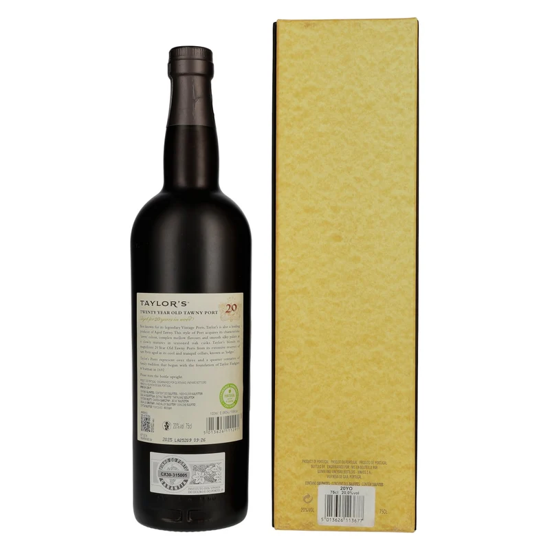 Taylor's 20 Years Old Tawny Port 20% Vol. 0,75l in Geschenkbox