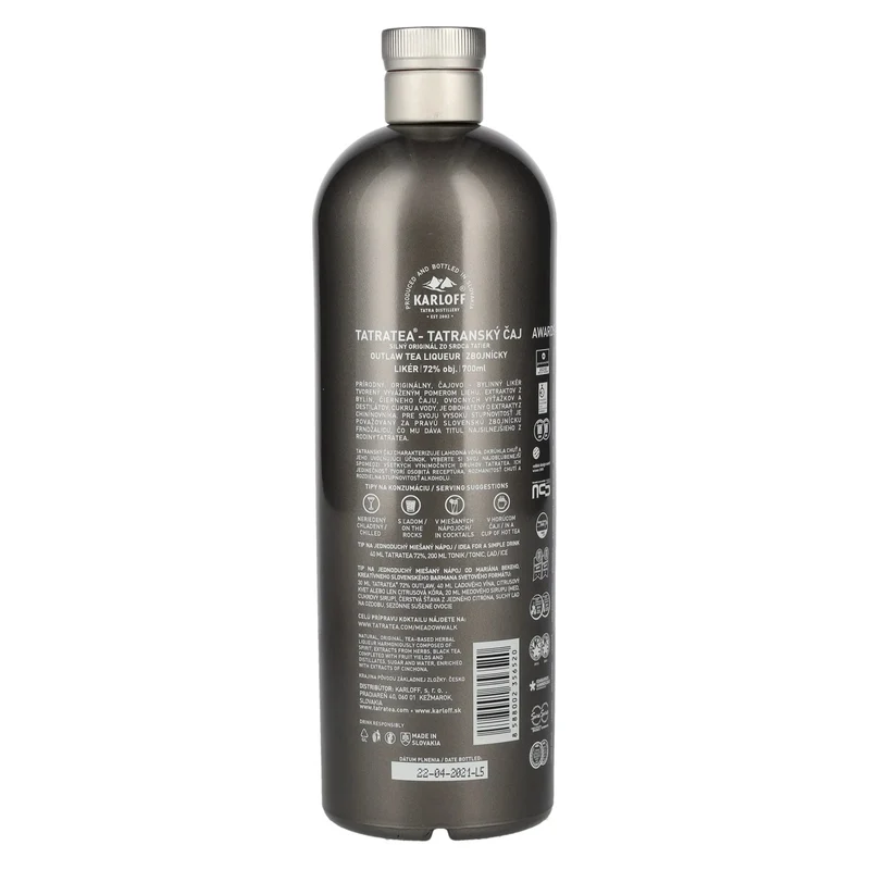 TATRATEA Outlaw Tea Liqueur 72% Vol. 0,7l
