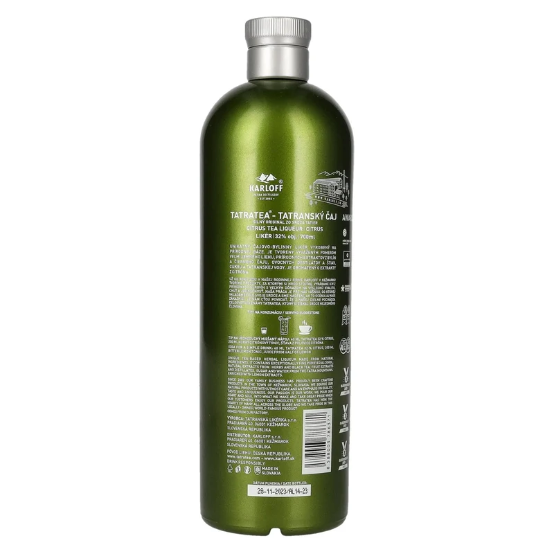 TATRATEA Citrus Tea Liqueur 32% Vol. 0,7l