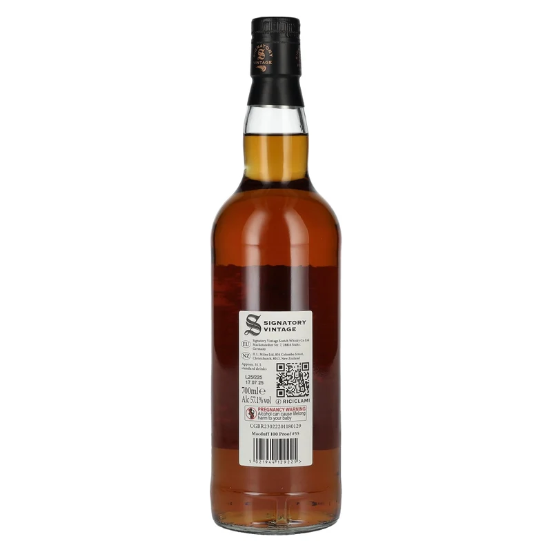 Signatory Vintage 100 Proof Edition MACDUFF 13 Years Old Single Malt #55 2011 57,1% Vol. 0,7l