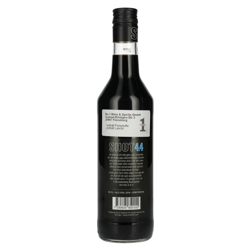 SHOT 4.4 Lakrits 25% Vol. 0,5l