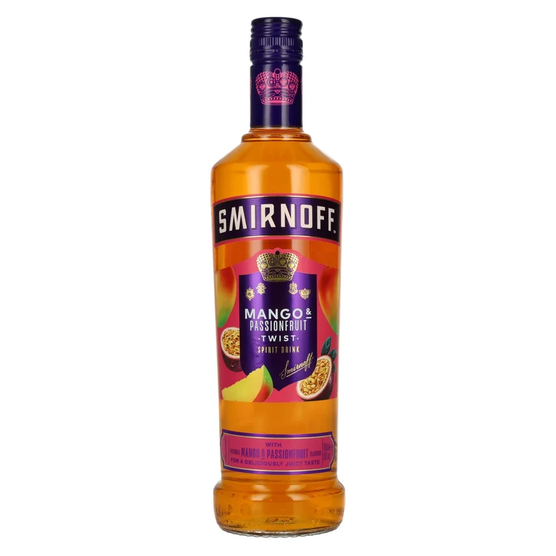 Smirnoff Vodka MANGO & PASSIONFRUIT TWIST Spirit Drink 25% Vol. 0,7l
