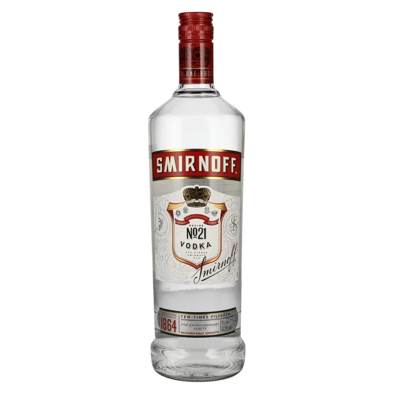 Smirnoff No. 21 Vodka 37,5% Vol. 1l