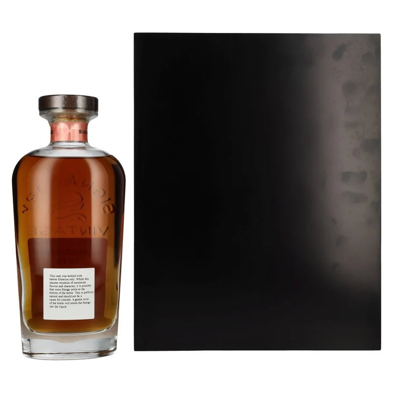 Signatory Vintage GLENGLASSAUGH 40 Years Old 30th ANNIVERSARY 1978 40,9% Vol. 0,7l in Holzkiste mit 2 Gläsern