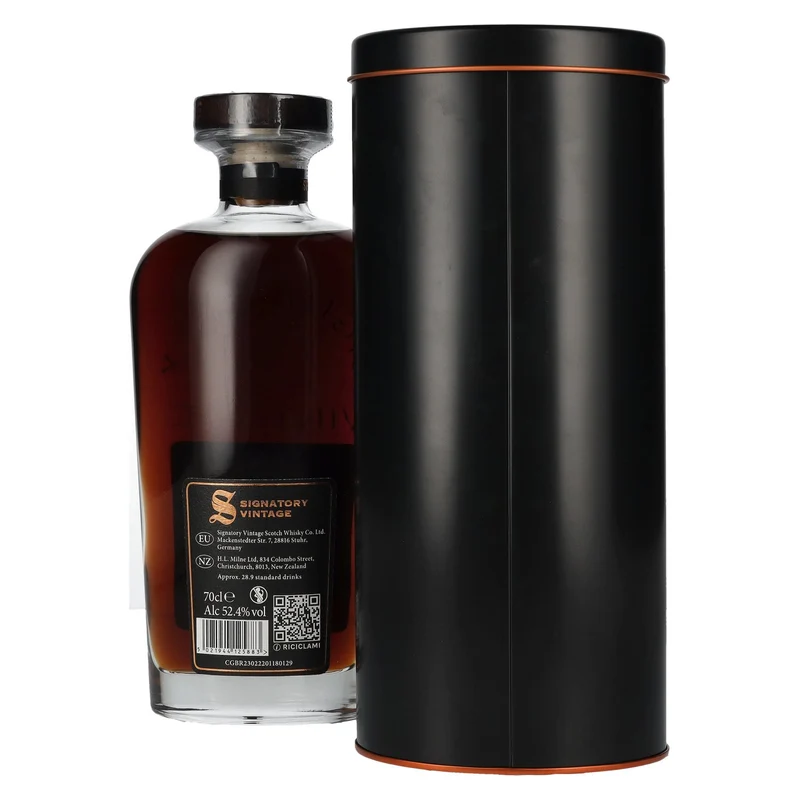 Signatory Vintage GLEN ROTHES 26 Years Old Cask Strength #9812 1997 52,4% Vol. 0,7l in Tinbox