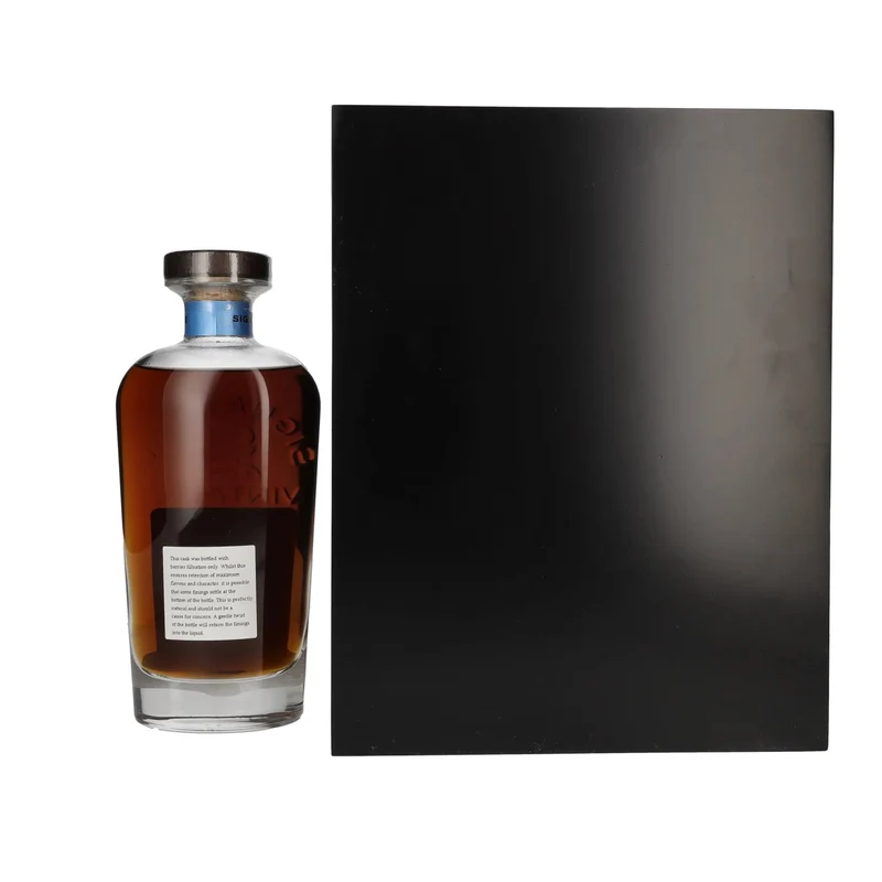 Signatory Vintage BOWMORE 45 Years Old 30th ANNIVERSARY 1972 46,7% Vol. 0,7l in Holzkiste mit 2 Gläsern