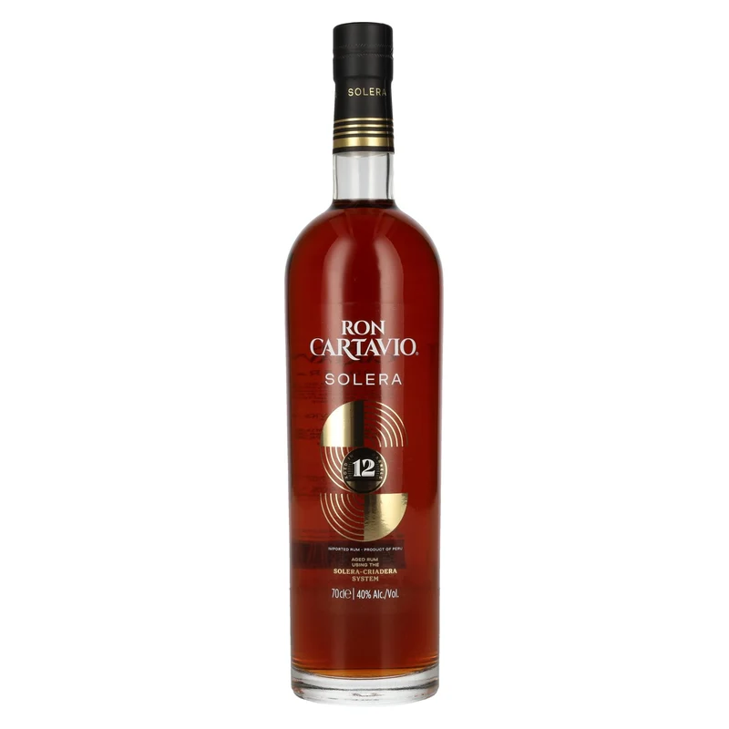 Ron Cartavio 12 Years Solera 40% Vol. 0,7l