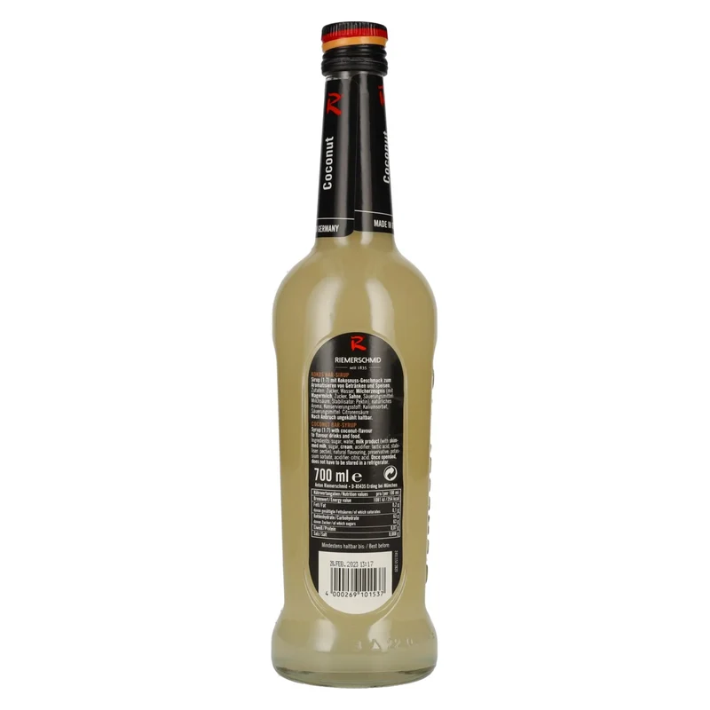 Riemerschmid Bar-Sirup Kokos Coconut 0,7l
