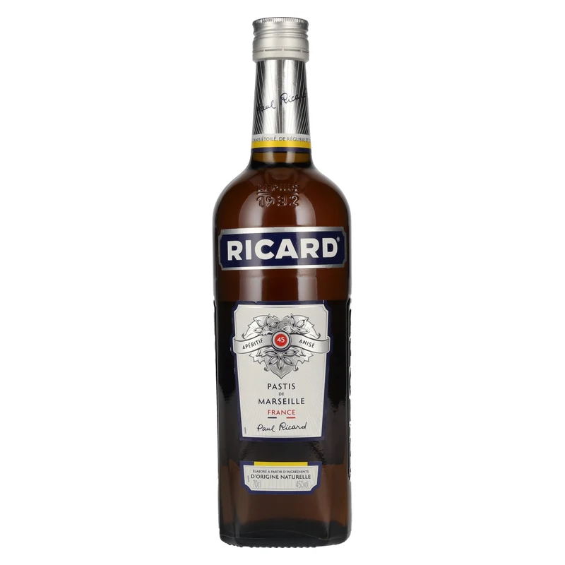 Ricard Pastis de Marseille Apéritif Anisé 45% Vol. 0,7l