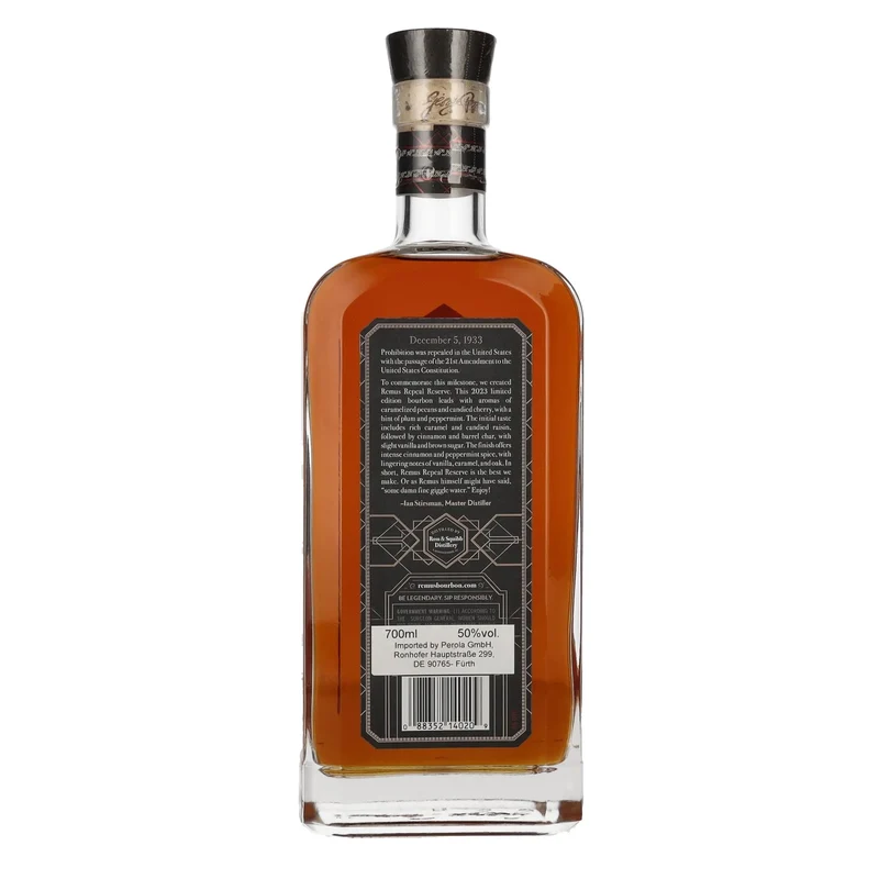 Remus Repeal Reserve Series VII Straight Bourbon Whiskey 50% Vol. 0,7l