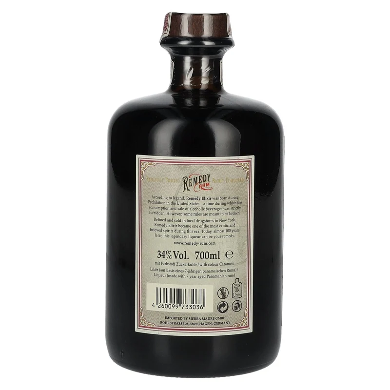 Remedy Elixir Rum Liqueur 34% Vol. 0,7l