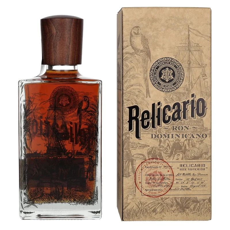Relicario Ron Dominicano Superior 40% Vol. 0,7l in Geschenkbox