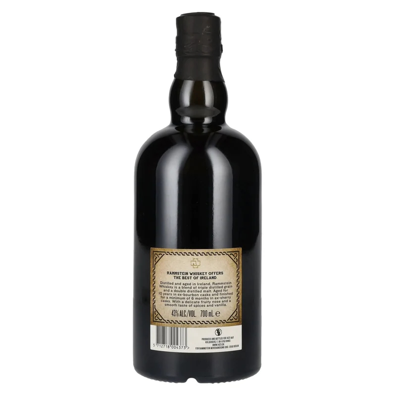 Rammstein Irish Whiskey 43% Vol. 0,7l