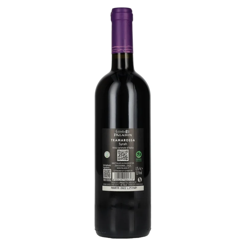 Paladin Tramarossa Syrah IGP 2022 13,5% Vol. 0,75l