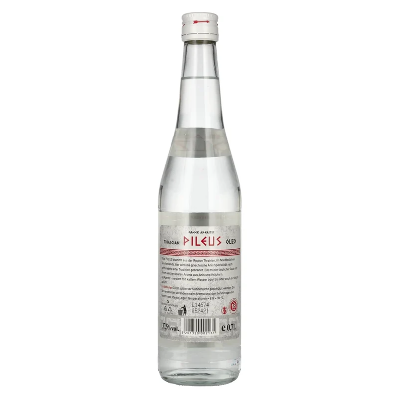 Ouzo Pileus Thracian 37,5% Vol. 0,7l