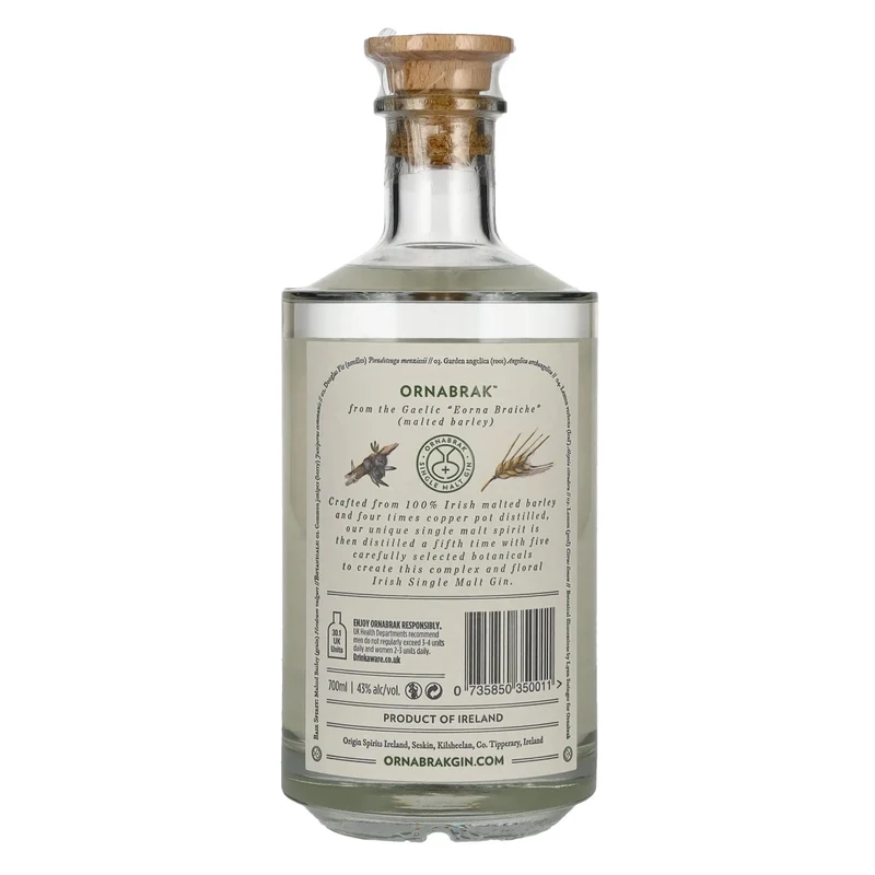 Ornabrak Single Malt Gin 43% Vol. 0,7l