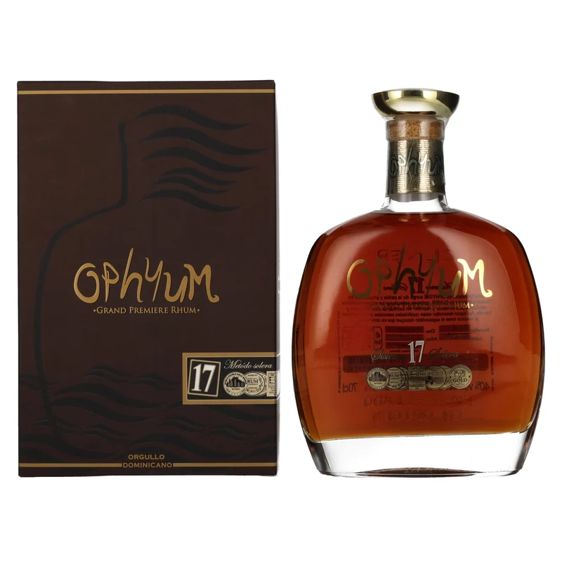 Ophyum 17 Metódo Solera Grand Premiere Rhum 40% Vol. 0,7l in Geschenkbox