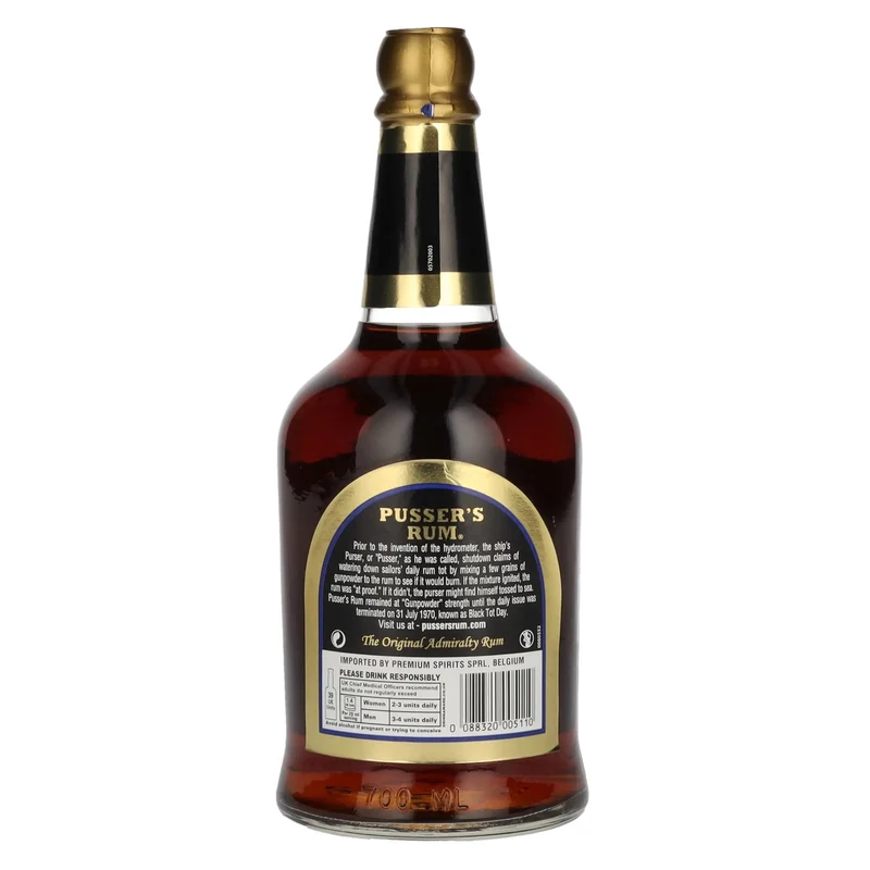 Pusser's Rum Gunpowder Proof 54,5% Vol. 0,7l