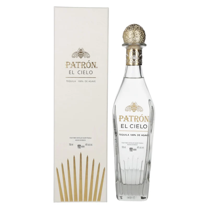 Patrón El Cielo Silver Tequila 100% de Agave 40% Vol. 0,7l in Geschenkbox