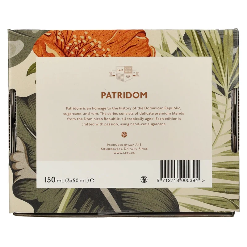 Patridom Taste the Caribbean Set 40,7% Vol. 3x0,05l