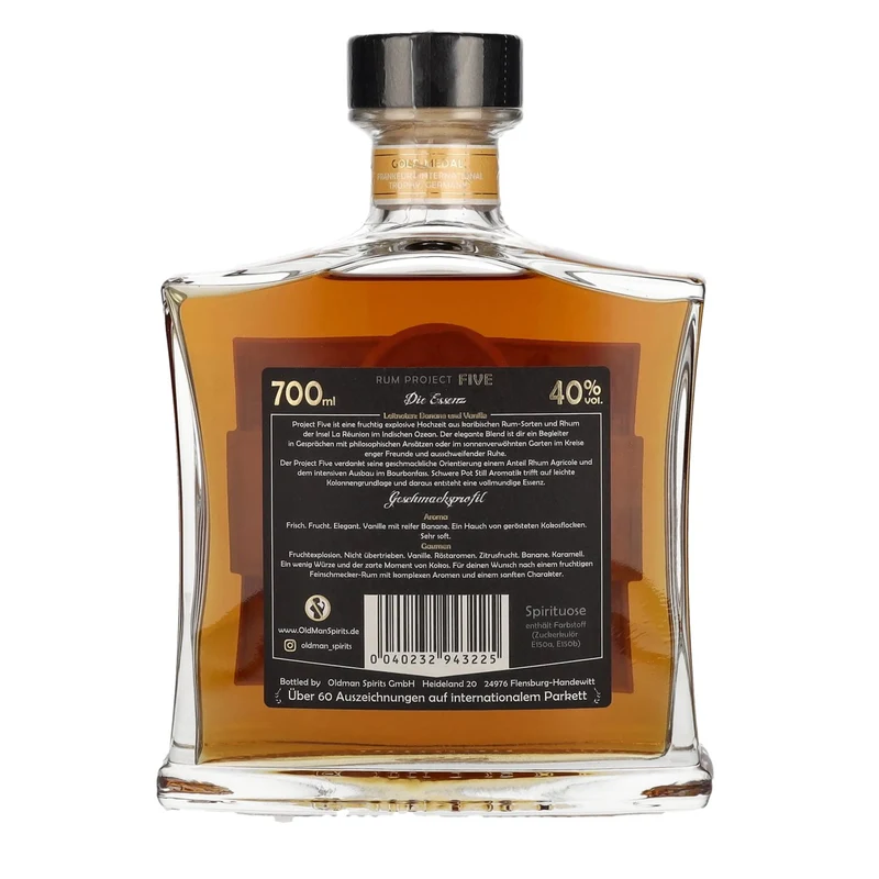 Old Man Rum Project FIVE Leisure Harbour 40% Vol. 0,7l