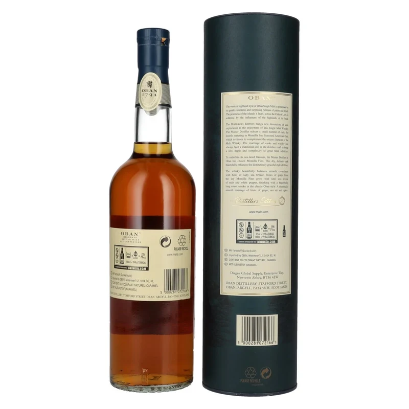 Oban The Distillers Edition Double Matured 43% Vol. 0,7l in Geschenkbox