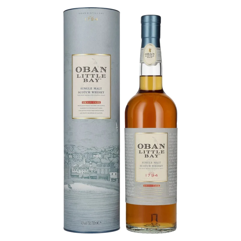 Oban Little Bay Single Malt Scotch Whisky Small Cask 43% Vol. 0,7l in Geschenkbox