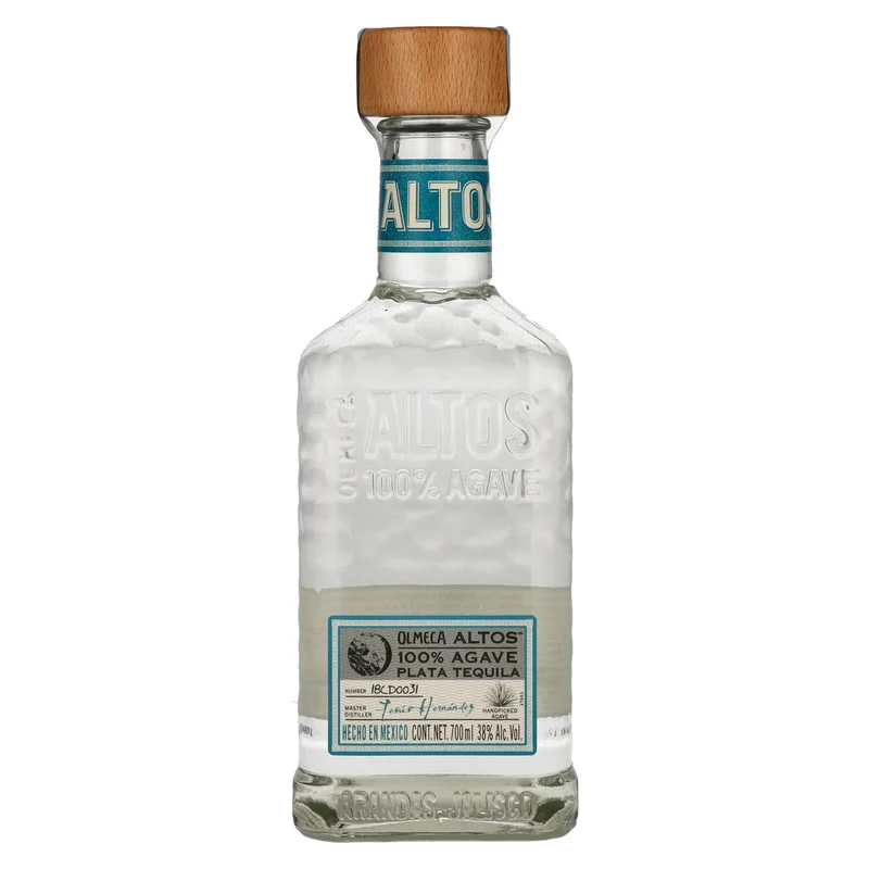 Olmeca Altos Tequila Plata 100% Agave 38% Vol. 0,7l