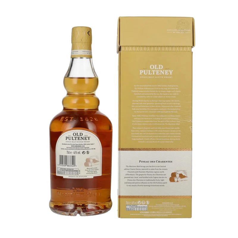 Old Pulteney Coastal Series PINEAU DES CHARENTES 46% Vol. 0,7l in Geschenkbox