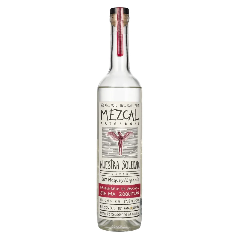 Nuestra Soledad Mezcal Joven STA. MA. ZOQUITLÁN 46% Vol. 0,7l