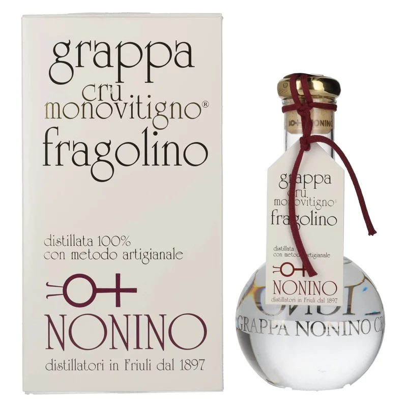 Nonino Grappa Cru Monovitigno Fragolino 45% Vol. 0,5l in Geschenkbox